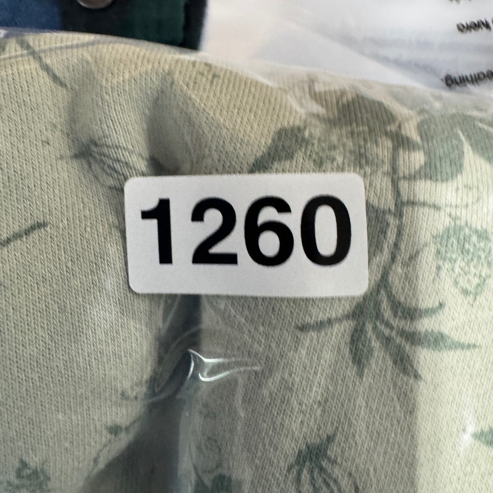 Vans Sage Green Floral Hooded Sweatshirt - Picture 8 of 8